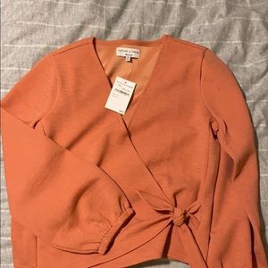 Cute coral madewell top